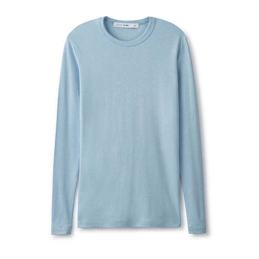 Signature Smooth Tee IN: Light Blue