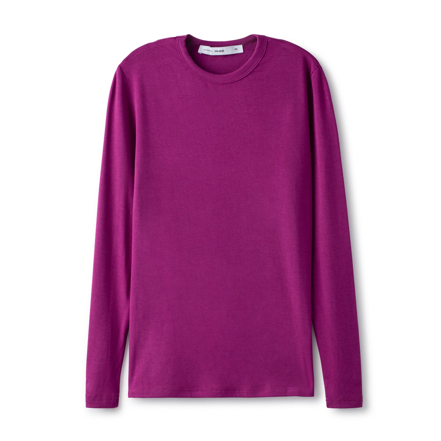 Signature Smooth Tee IN: Magenta