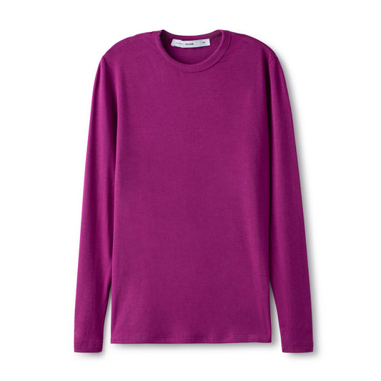 Signature Smooth Tee IN: Magenta