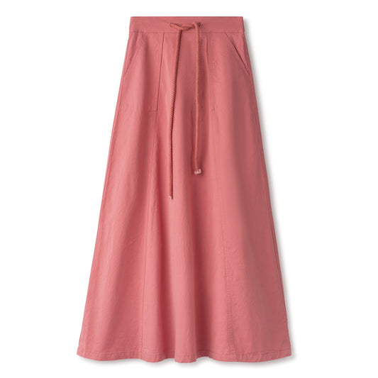 Chino Skirt IN: Coral