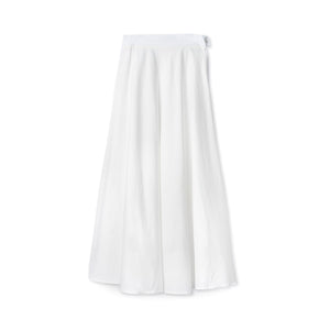 Signature Summer Circle Midi Skirt IN:White