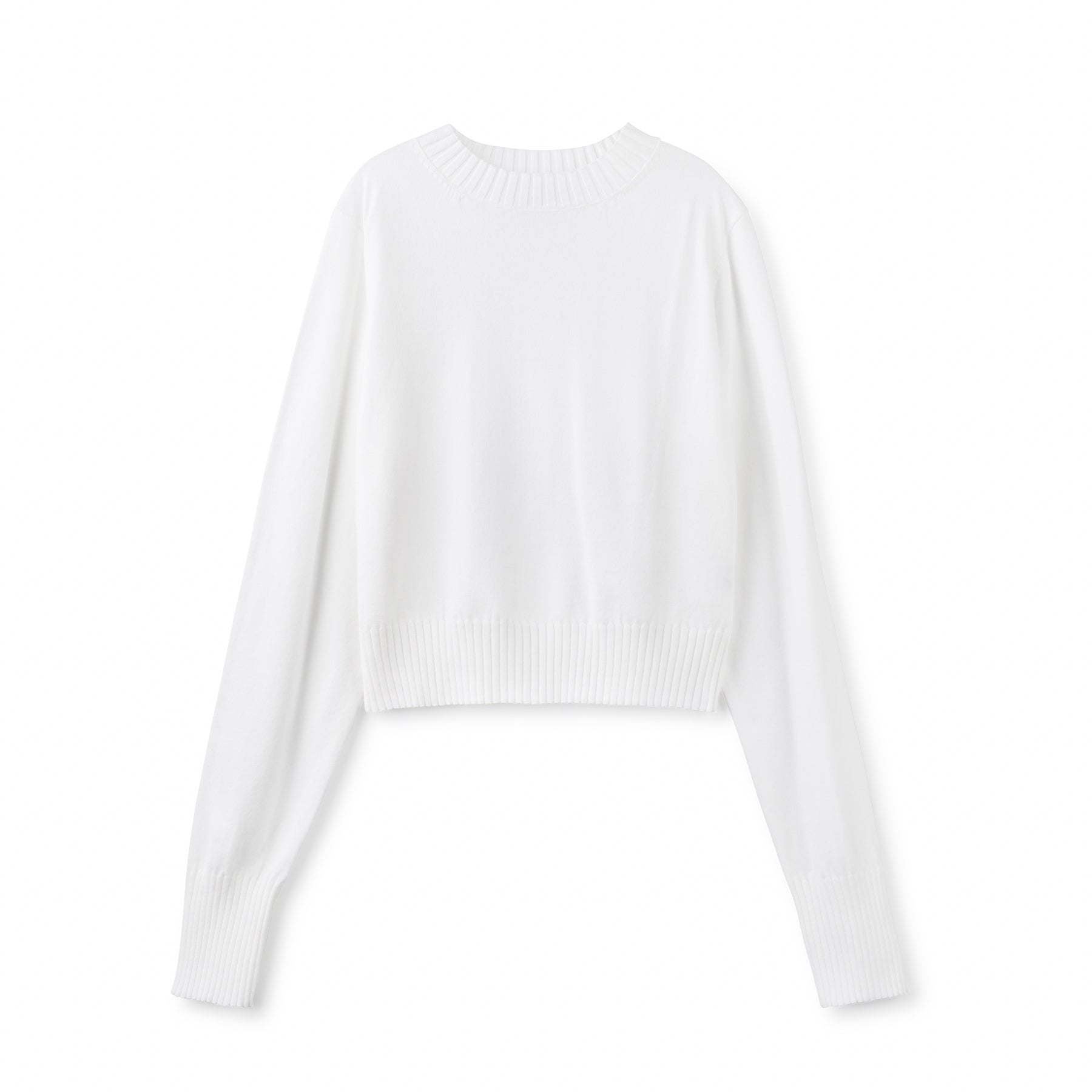 Summer Crop Sweater IN White IN 05NY