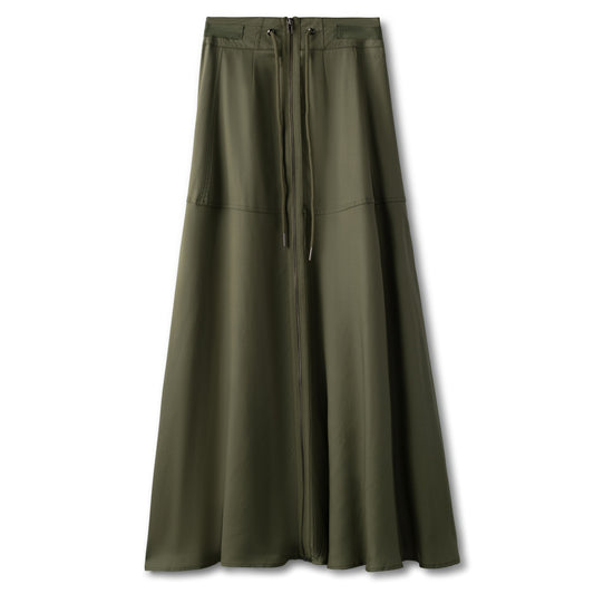 Zipper Skirt IN: Olive