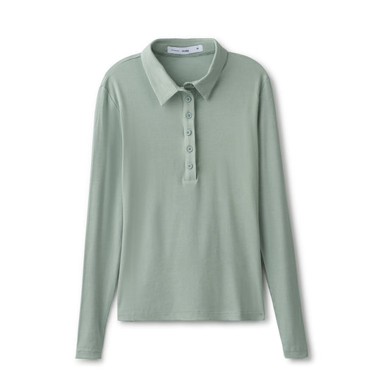 Ribbed Polo IN: Mint