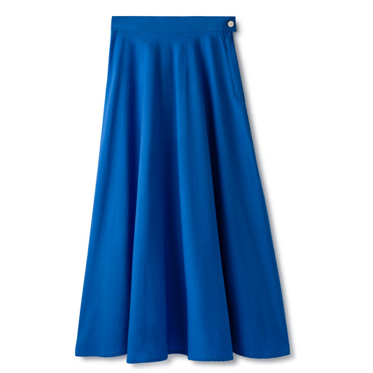 Basic Circle Skirt IN: Electric Blue