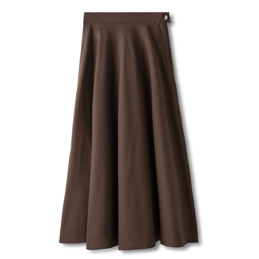 Basic Circle Skirt IN: Brown