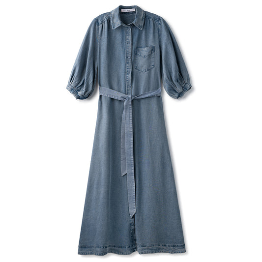 Denim Dress IN: Blue