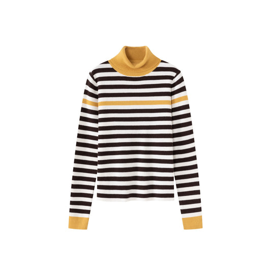 Stripe Turtleneck IN:BRY