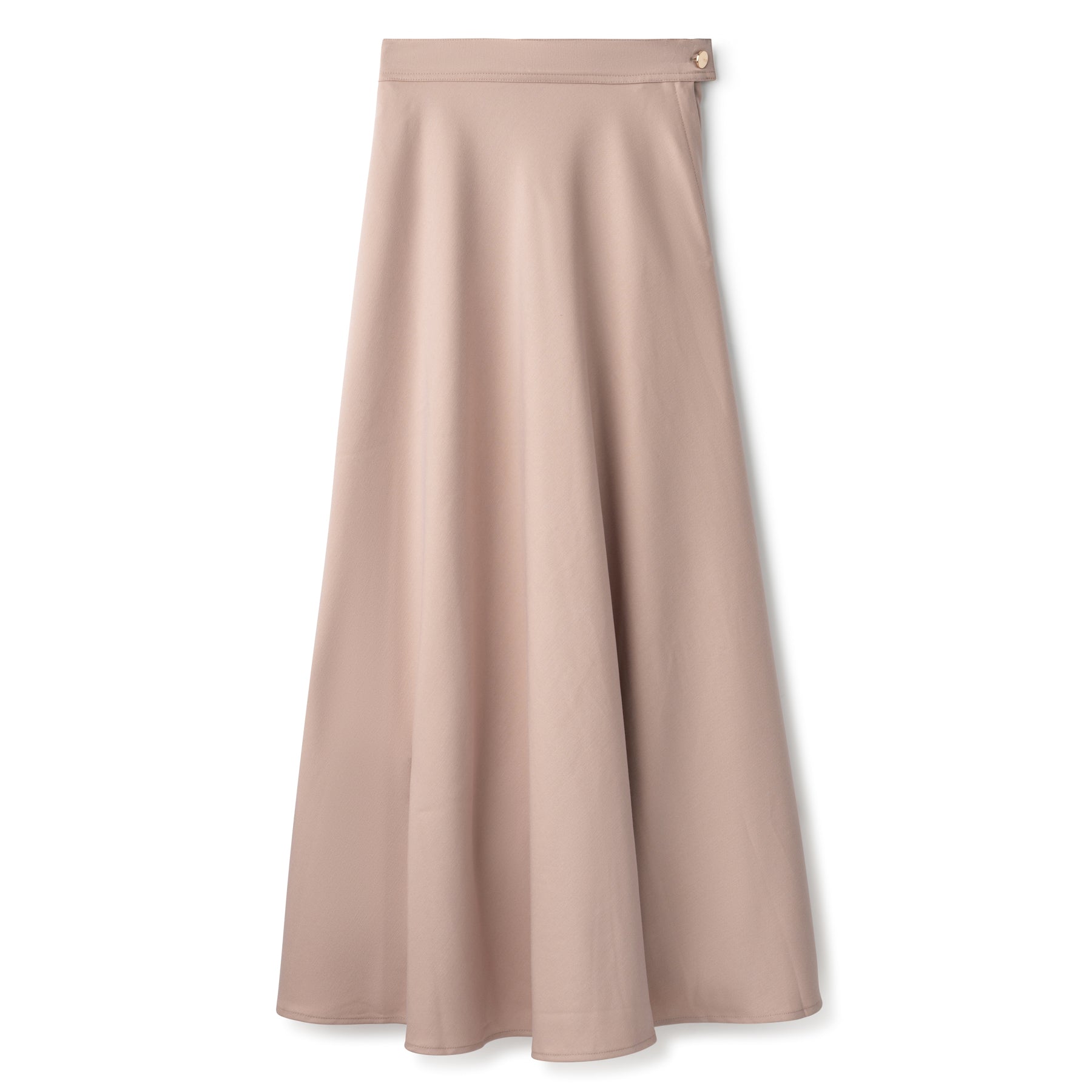 Basic Circle Skirt In: Blush