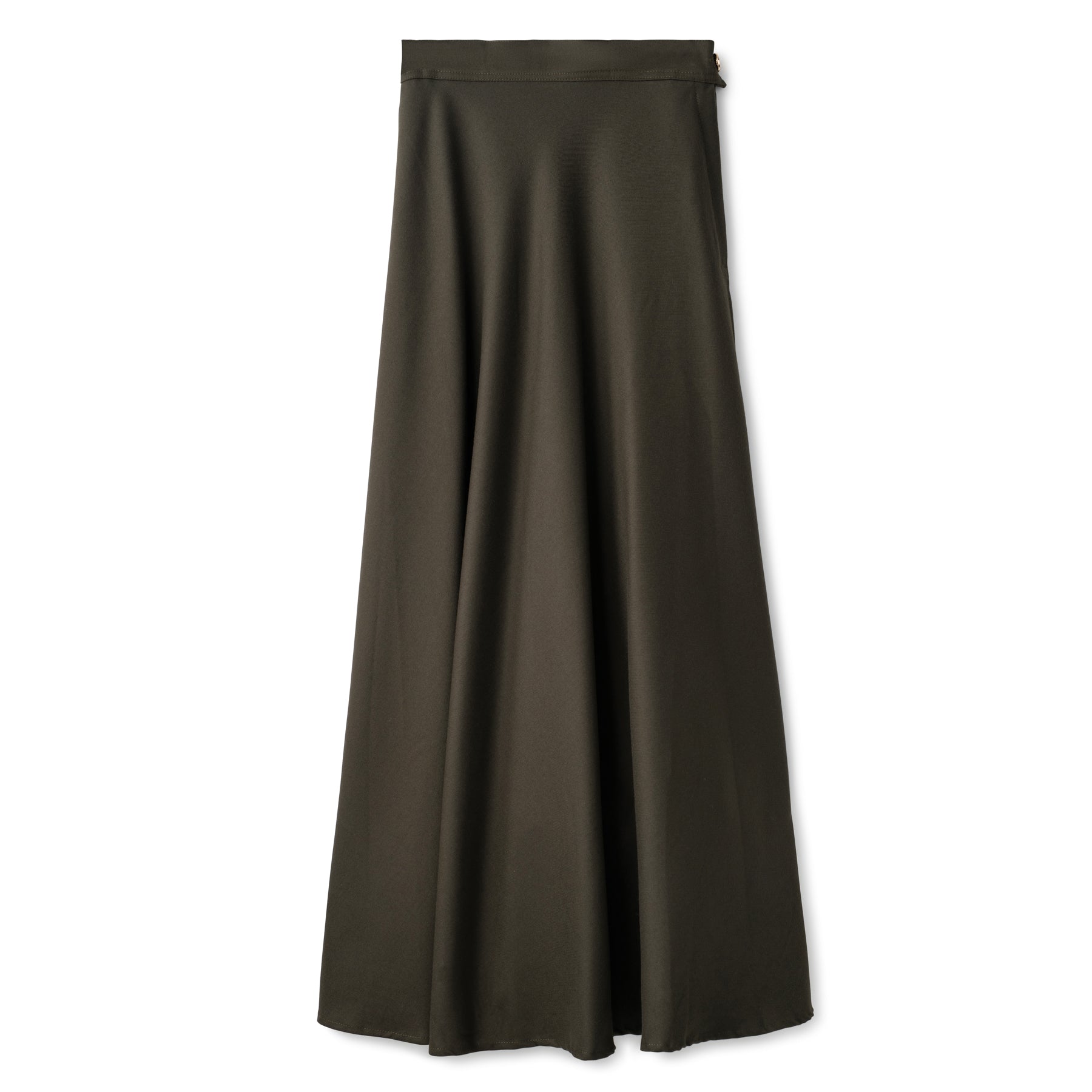 Basic Circle Skirt In: Olive