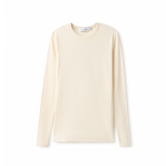 Signature Smooth Tee IN: Ivory
