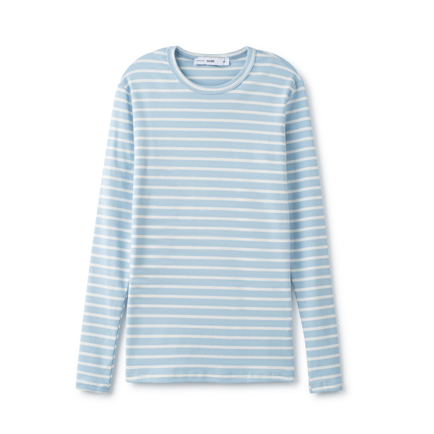 Signature Smooth Tee IN: Blue Stripe