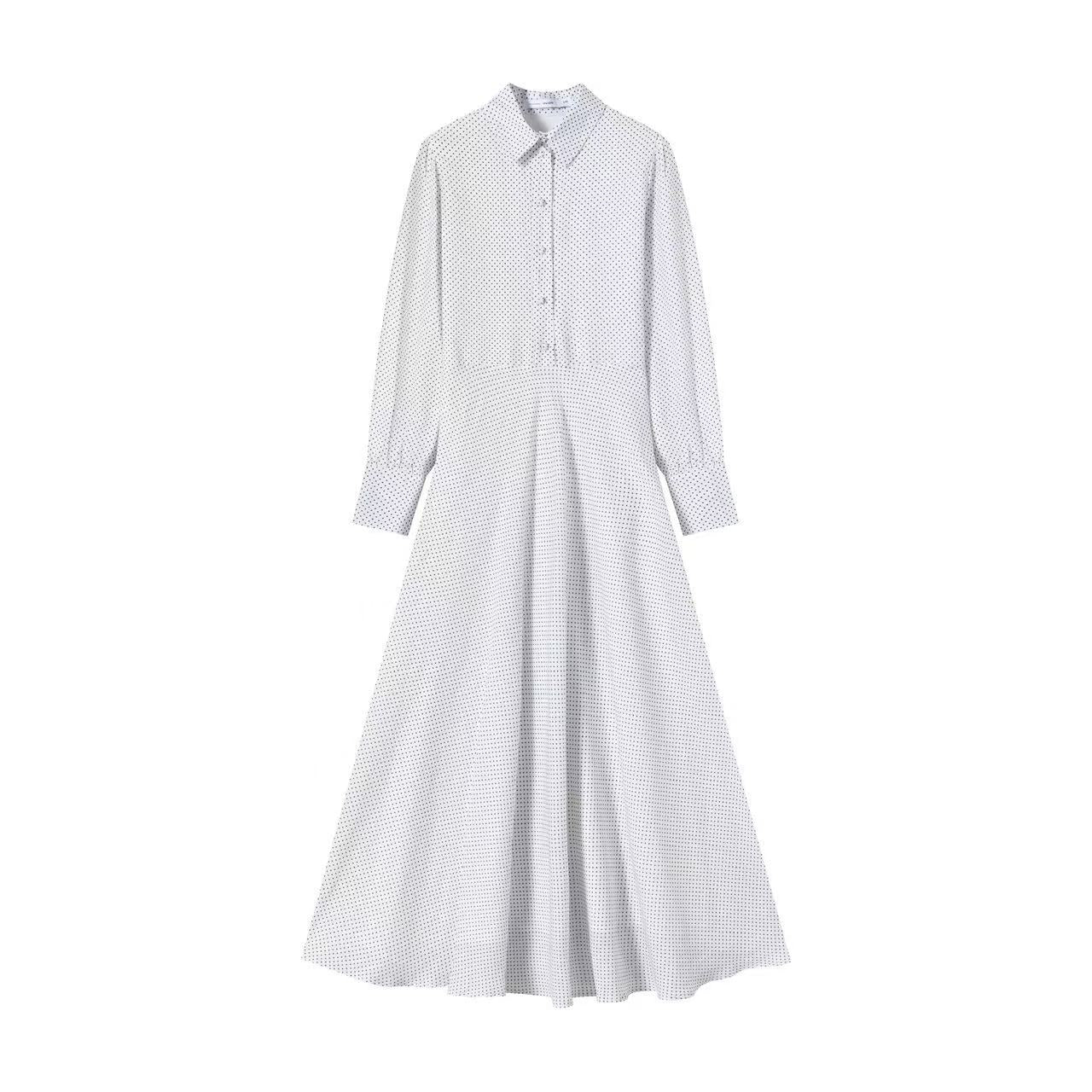 Perfect Collar Dress IN:Polka Dot