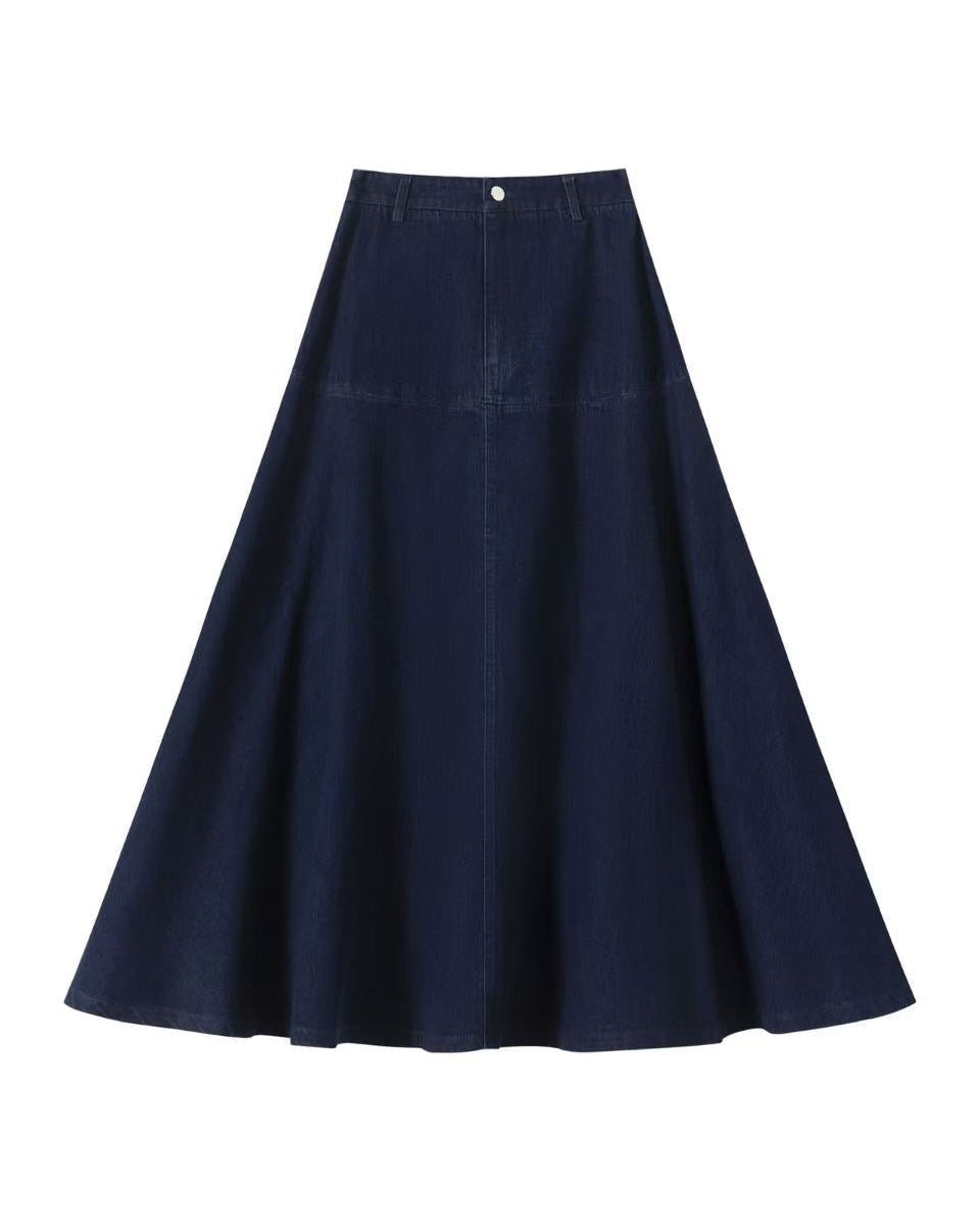 Uptown Skirt IN:Dark Blue Denim