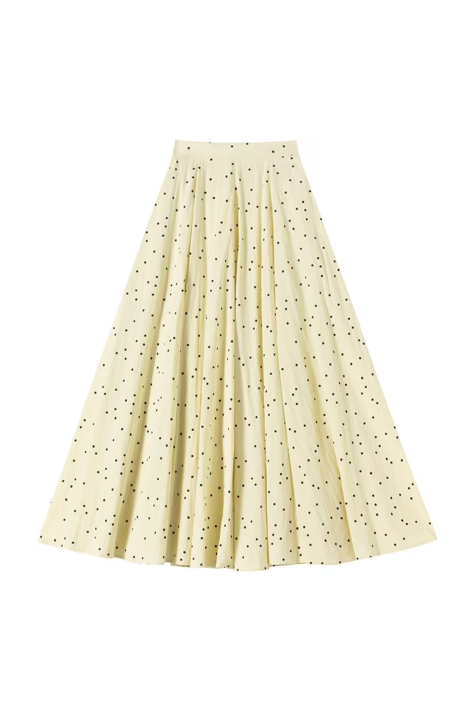 Polka Dot Skirt IN:Yellow