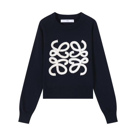 Designer Inspired Sweater IN:Navy