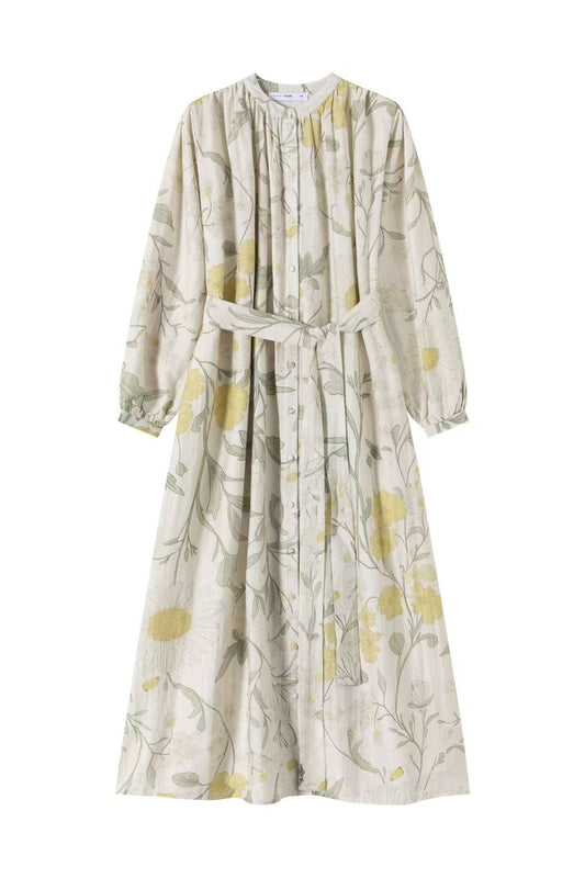 Gathered Dress IN:Light Summer