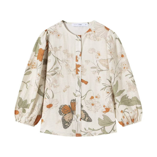 Puff Sleeve Shirt IN:Floral