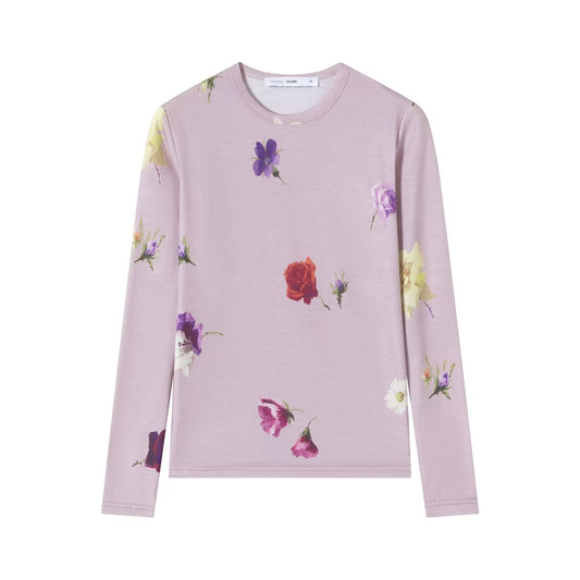 Signature Tee IN:Dusty Rose Print