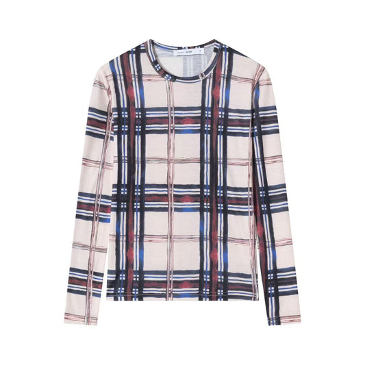 Signature Tee IN:Pink Plaid