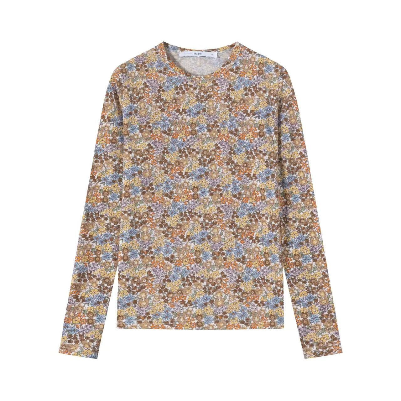 Signature Tee IN:Brown Floral
