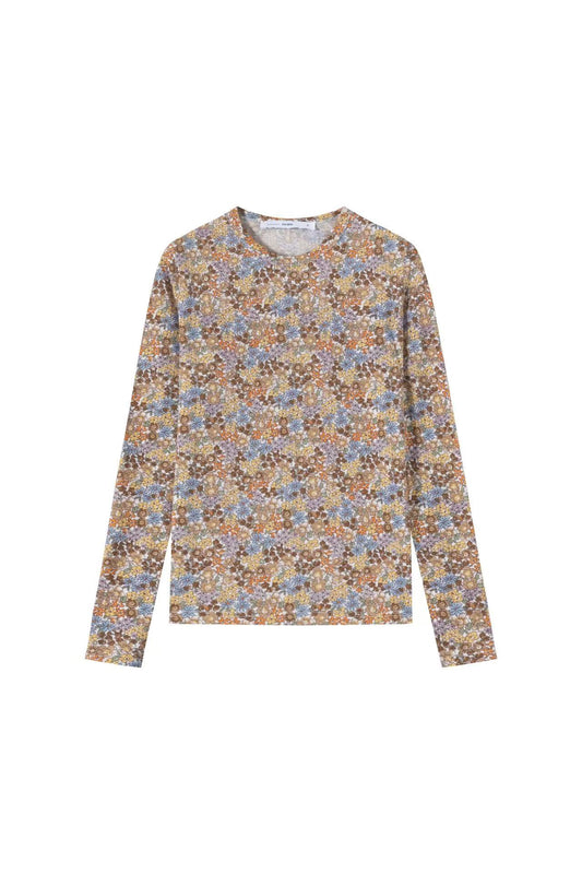 Signature Tee IN:Brown Floral