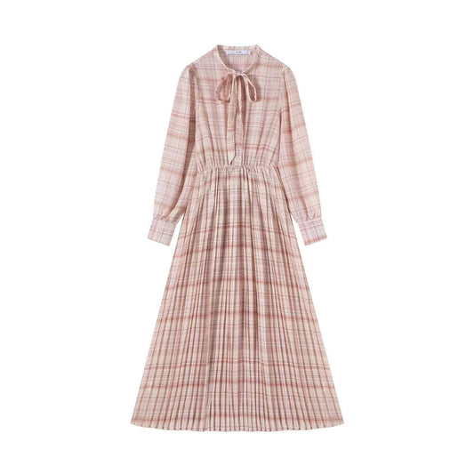 Perfect Dress In:Pink Plaid