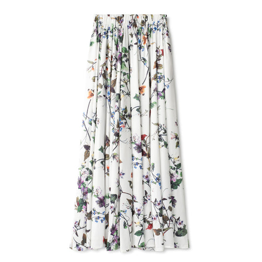 Silk Skirt IN: Spring Print