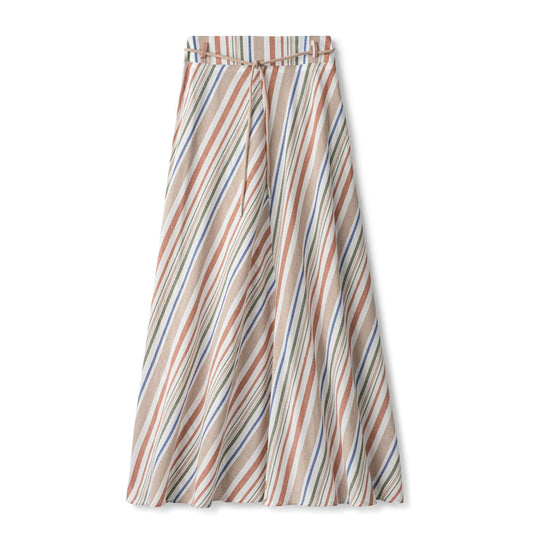 String Skirt IN: Striped