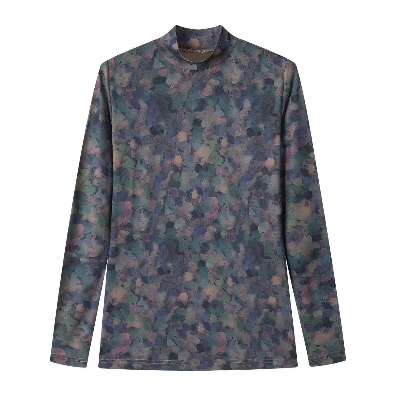 Print Mockneck IN: Multi