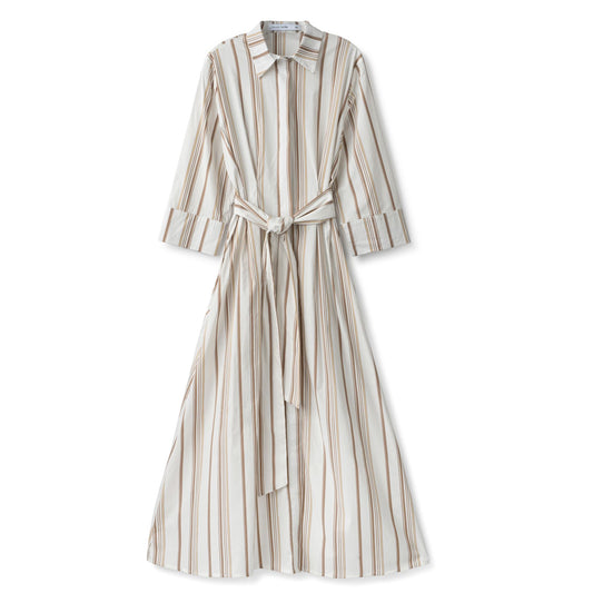 Shirt Dress IN: Striped