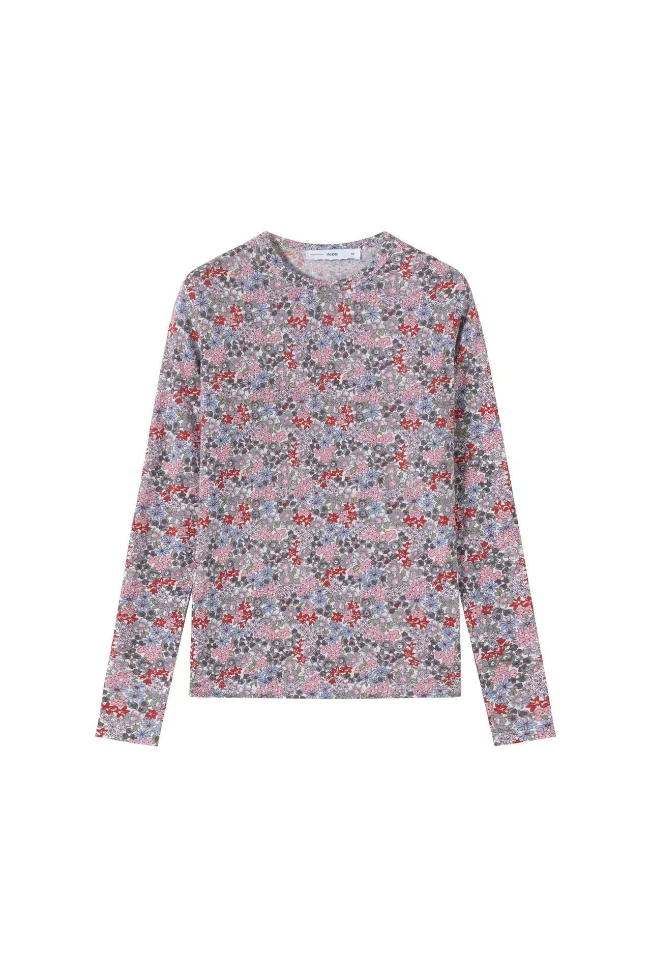 Signature Tee IN:Grey Floral