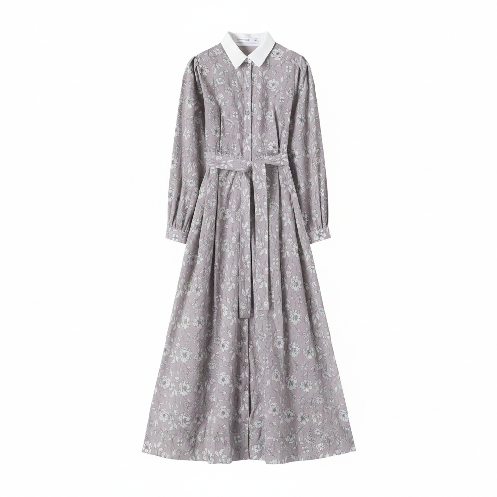 Inspired Shirt Dress IN:Floral
