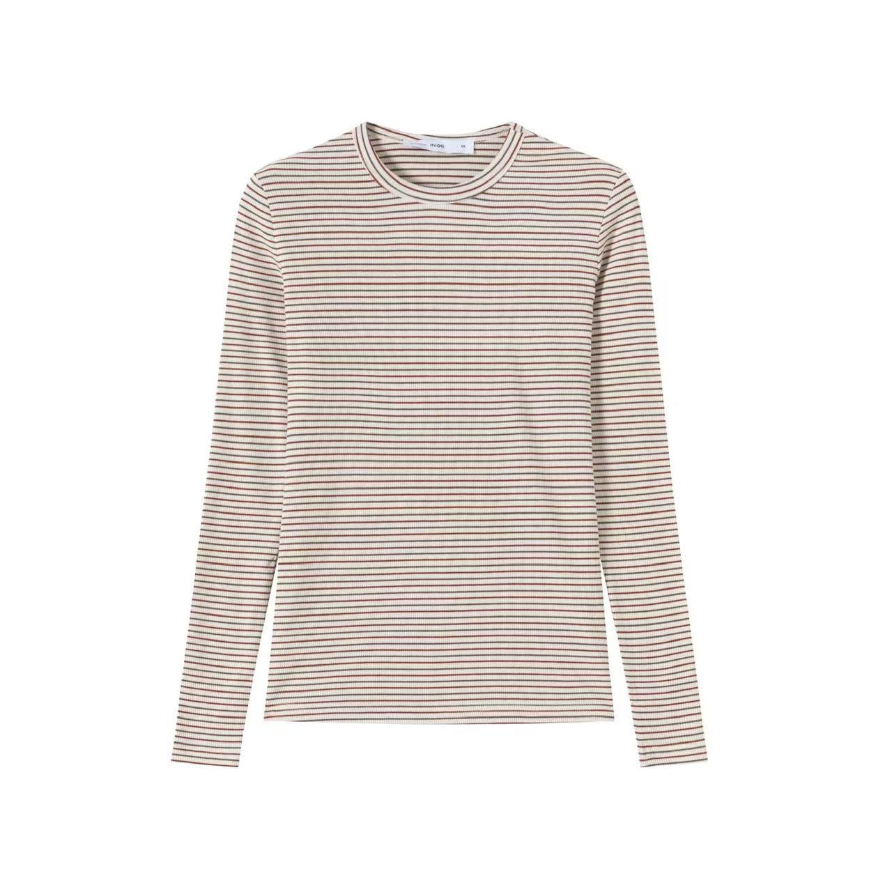 Signature Ribbed Tee IN:Neutral