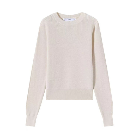 Basic Chunky Sweater IN:Vanilla