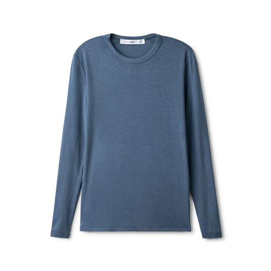 Signature Smooth Tee IN: Slate Blue