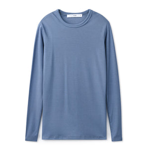 Signature Smooth Tee IN: Slate Blue