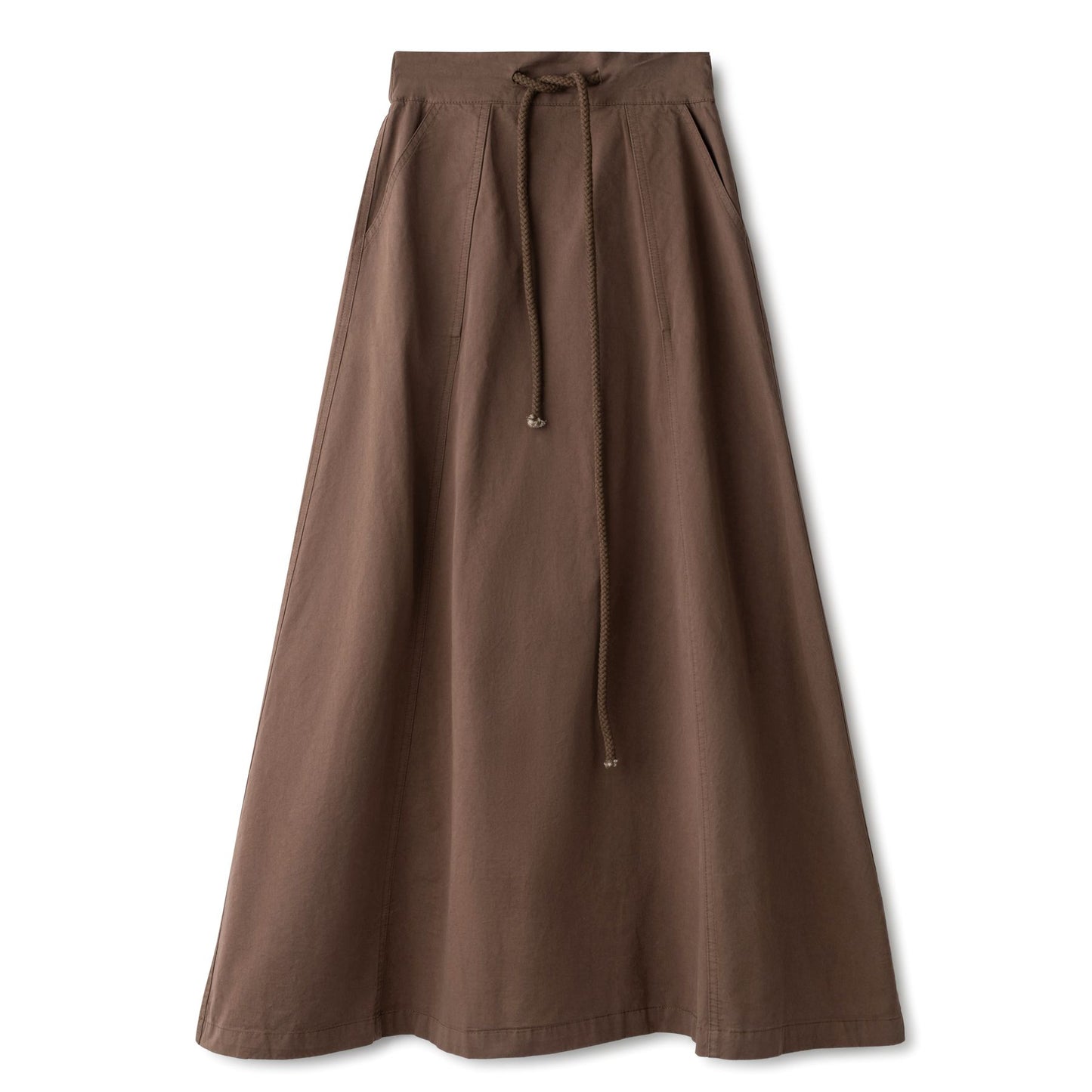 Chino Skirt IN: Brown