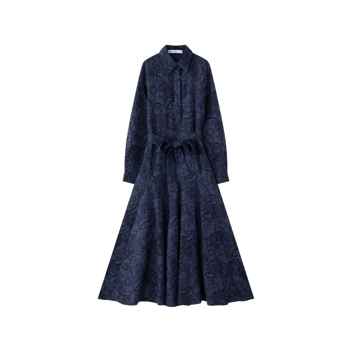 Belt Dress IN:Blue Paisley