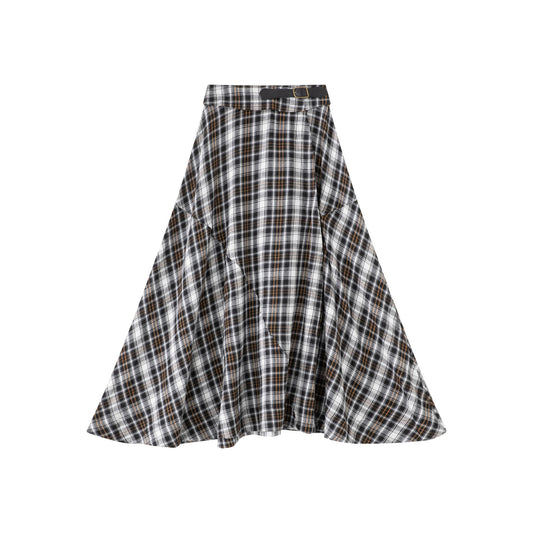 Tribeca Skirt IN:B/W Plaid