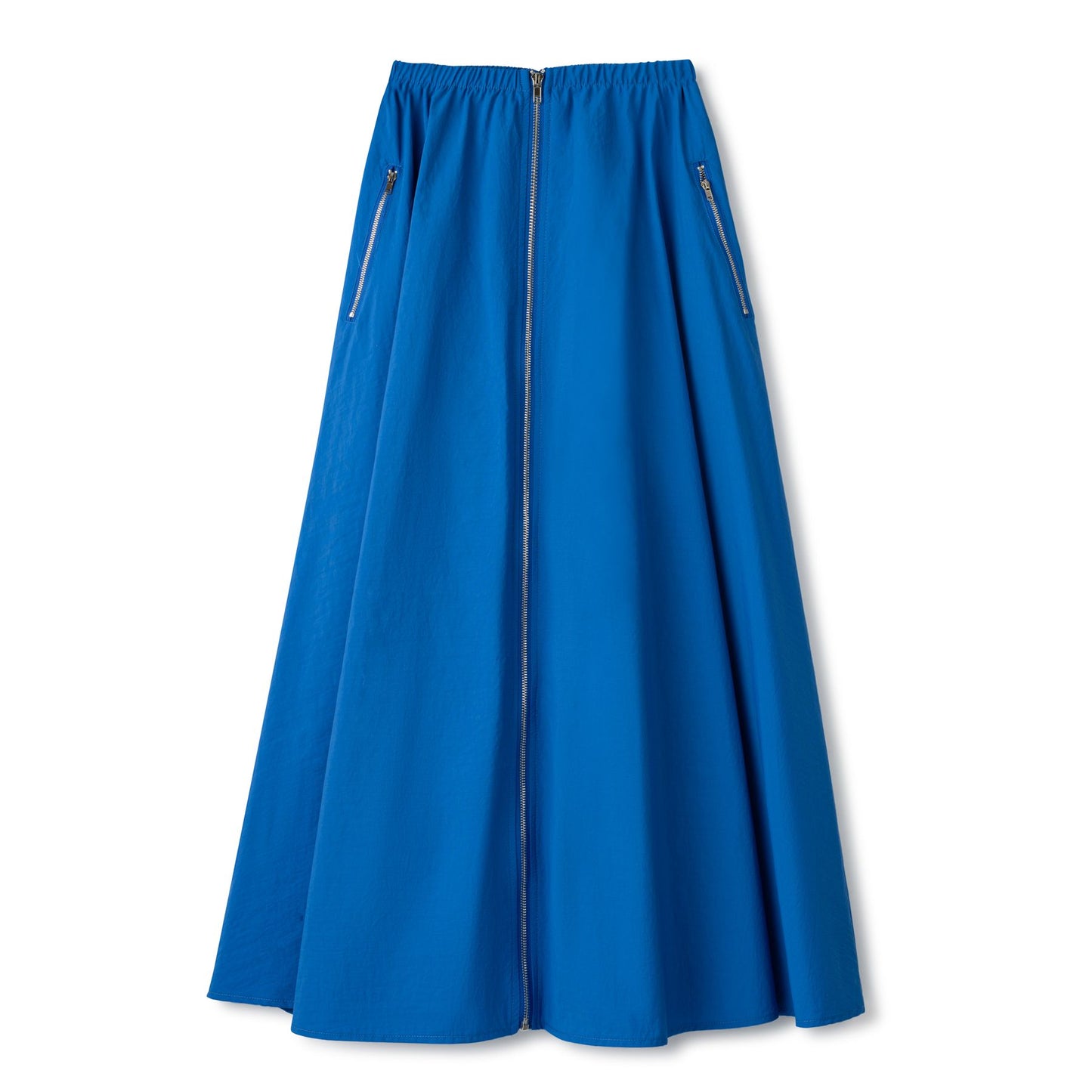 Zipper Inspired Skirt IN: Electric Blue