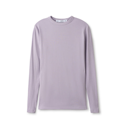 Signature Ribbed Tee IN: Lavender
