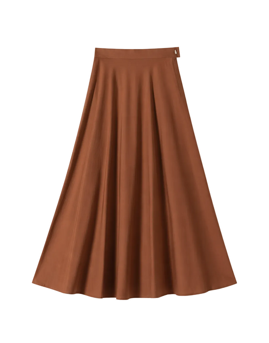 Summer Circle Skirt IN:Teracotta