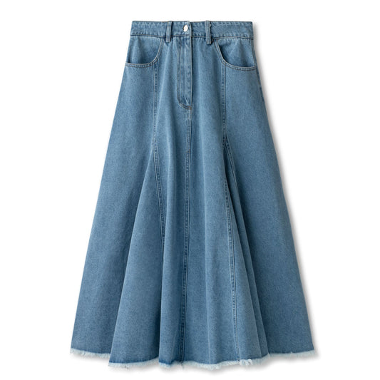 Soho Skirt IN: Blue Denim