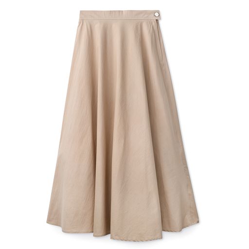 Signature Summer Circle Midi Skirt IN: Beige – IN:05NY