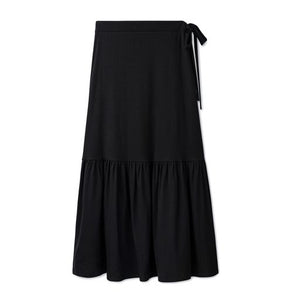 T-Shirt Maxi Skirt - Black