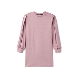 Puff Sleeve Smooth  Tee - Ballet Pink