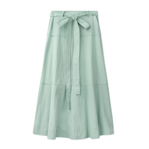 Frayed Skirt- Mint