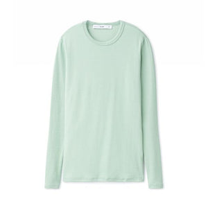 Signature Ribbed Tee - Mint